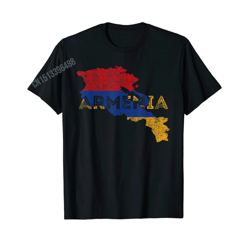 Men Women T Shirt More Design Distressed Armenia Flag Armenian Diaspora Country Nation T-Shirt Hip Hop Tops 100% Cotton  Tees - view 6
