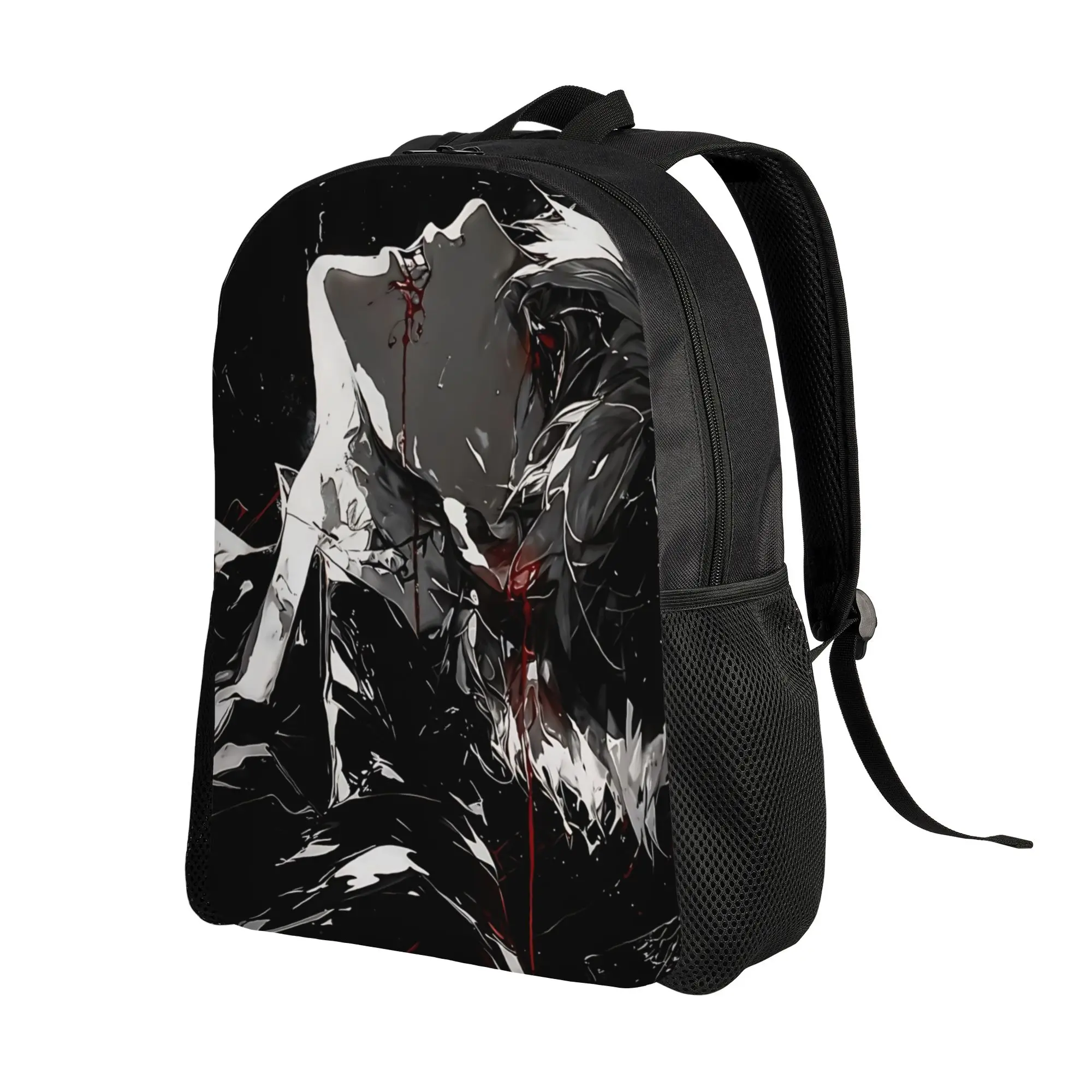 Fashion Halloween Tokyo Ghoul Kaneki Backpacks Its Bag  mochila Work Large Capacity Rucksack