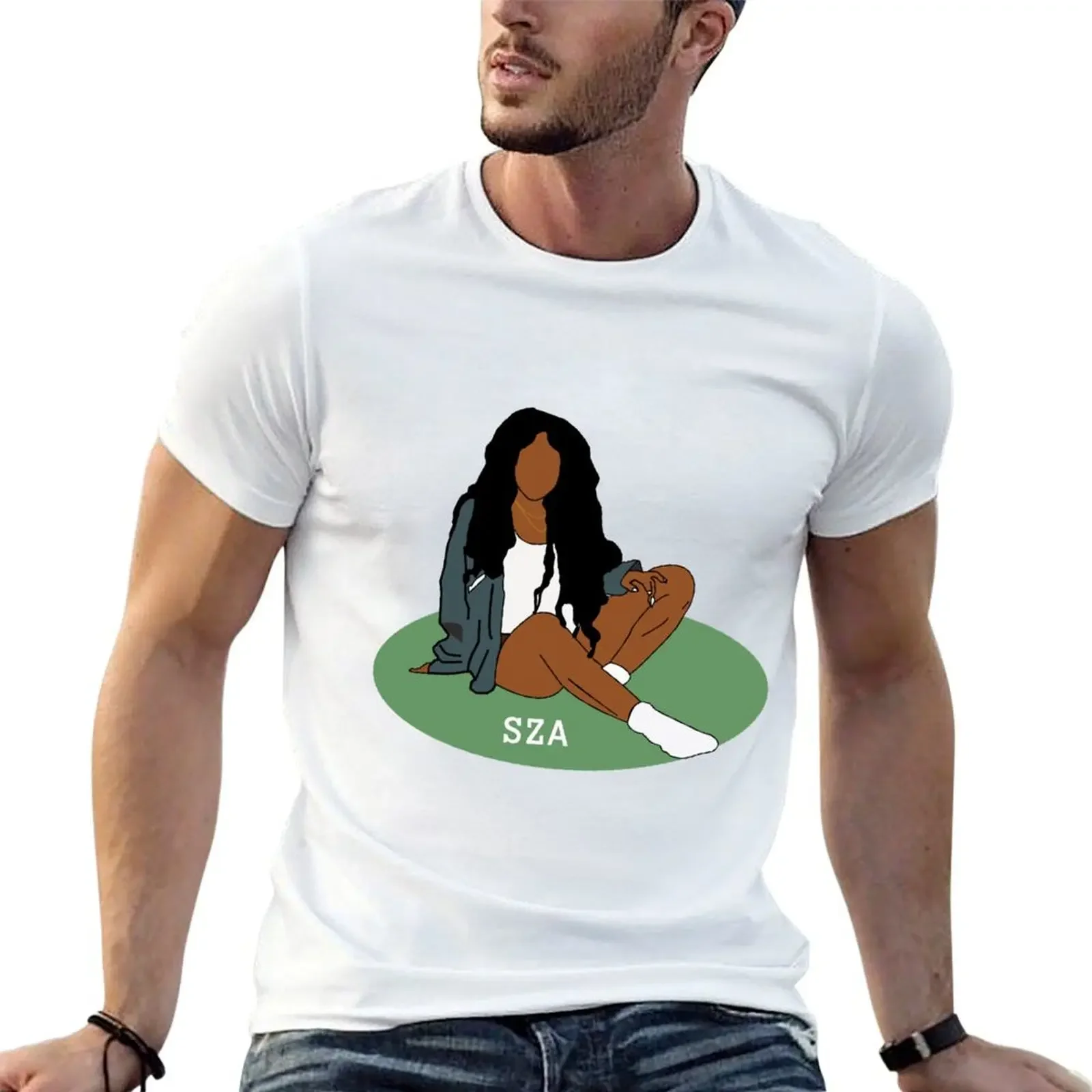 

SZA - Ctrl album T-Shirt oversized graphic tee aesthetic clothes graphic t shirts customizeds funny t shirts for men