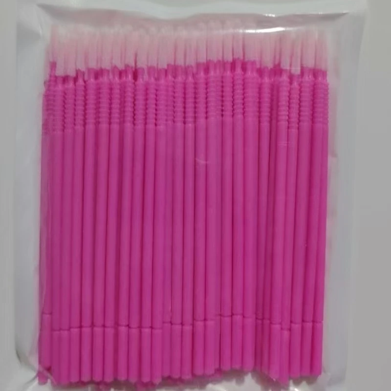 Wholesale 100pcs  Lash Lift Glue Remover Eyelash ExtensionCleaning Swabs Long/Short TipApplicators Micro Brushes Tool for Makeup