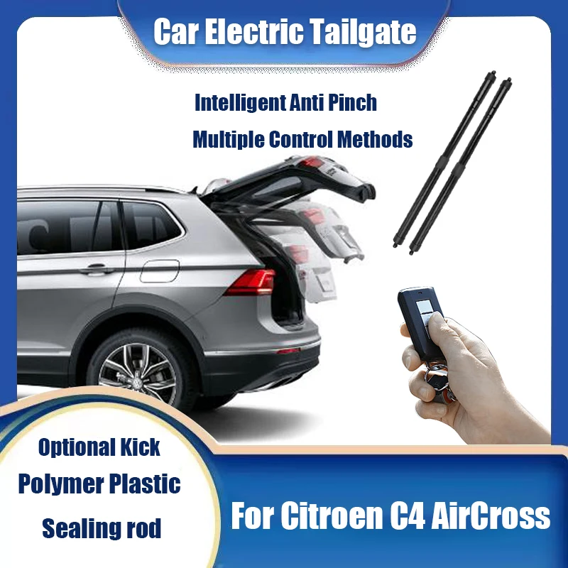 

Car Power Trunk Lift Electric Hatch Tailgate Strut Auto Rear Door Actuator For Citroen C4 AirCross Silently Height Adjustable