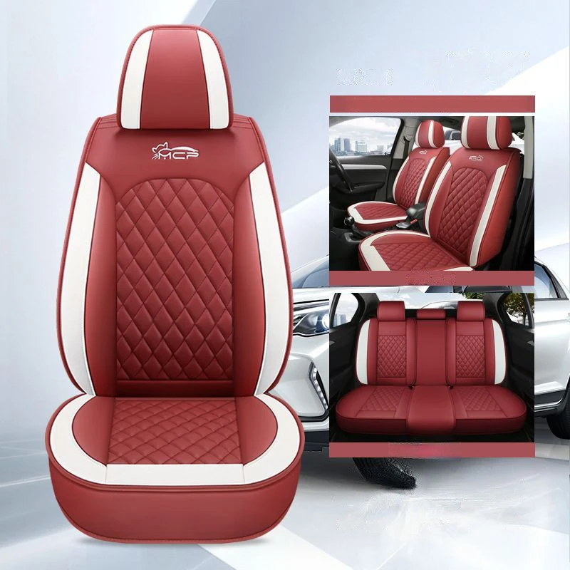 Car Seat Cover leather For Citroen All Models C4-Aircross C4-PICASSO C4 C5 C6 C2 C3 C-Elysee Auto C-Triomphe Accessories