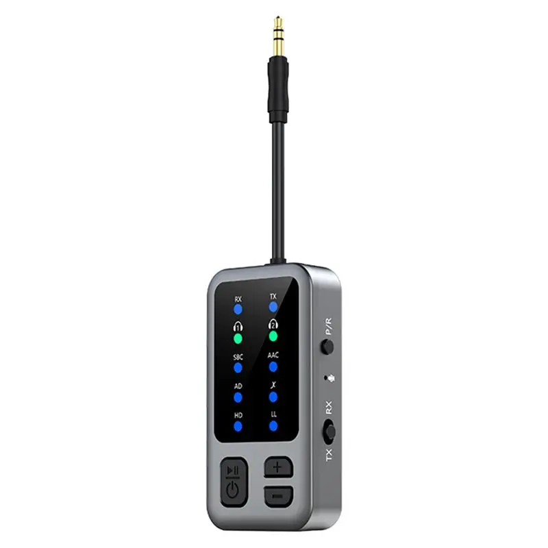 

GROCE-Bluetooth 5,4 приемник-передатчик адаптер самолет 3,5 мм AUX MP3-плеер HIFI аудио для ПК ТВ автомобильный динамик