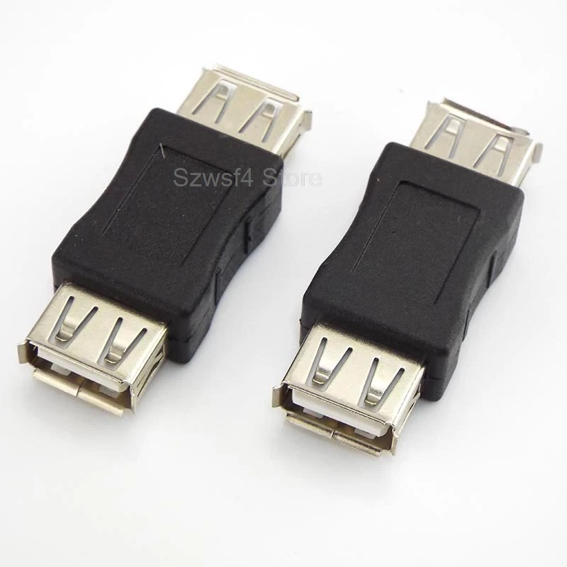 

5pcs USB 2.0 Type A Female to Female Adapter Plug USB Connector Extender Cable Converter for PC Laptop E4