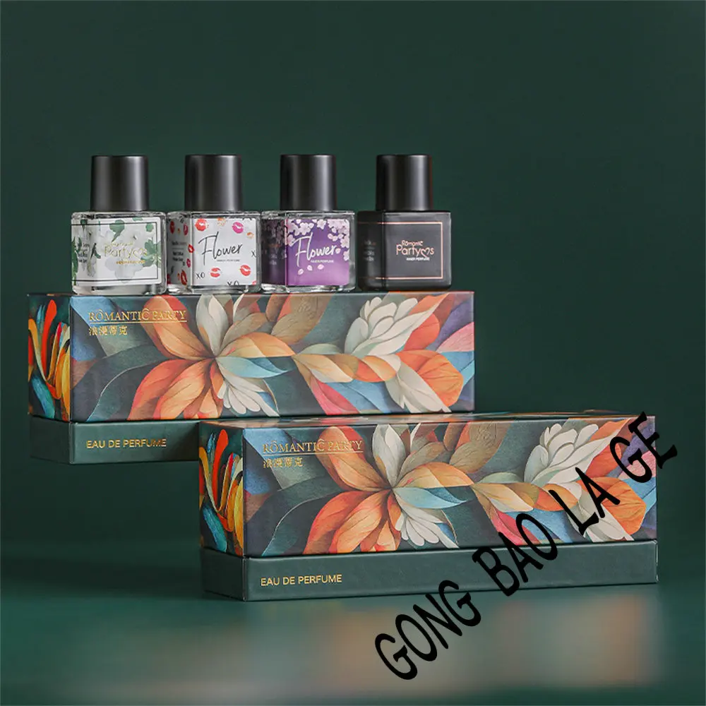 Original Brand Perfume Women Gift Box Four Piece Set 40ml Lasting Floral Scent Perfumes De Mujer Exudes Feminine Charm Fragrance