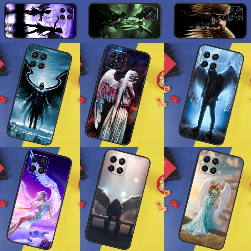 

Чехол «Ангел» для Honor 200 Pro 50 70 90 Lite X9b X9a X8b X8a X8 X9 X9c Honor Magic 7 5 6 Pro Cover