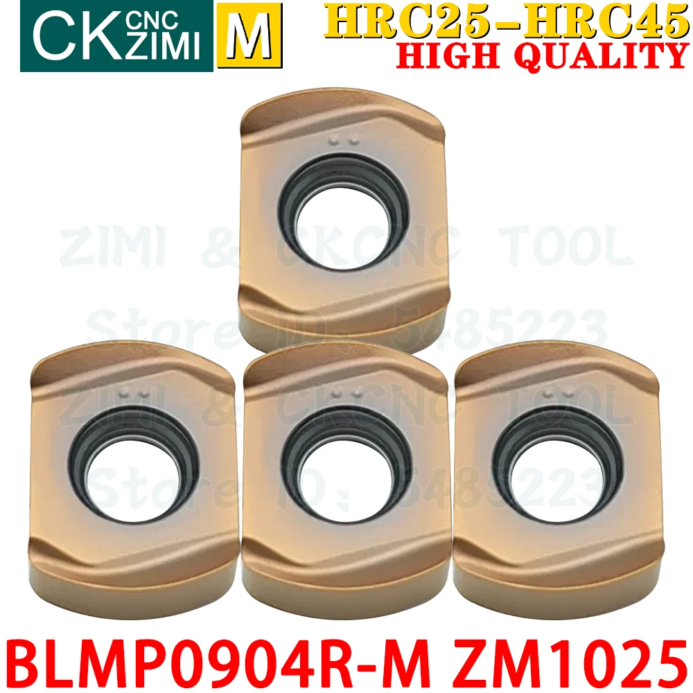 BLMP0904R-M ZM1025 BLMP 0904R M ZM1025 카바이드 인서트 빠른 피드 밀링 인서트 도구 BLMP09 TEBL09 TFMBL BLMP0904 BLMP 0904 CNC 기계 금속 선반 인덱서블 밀링 공구