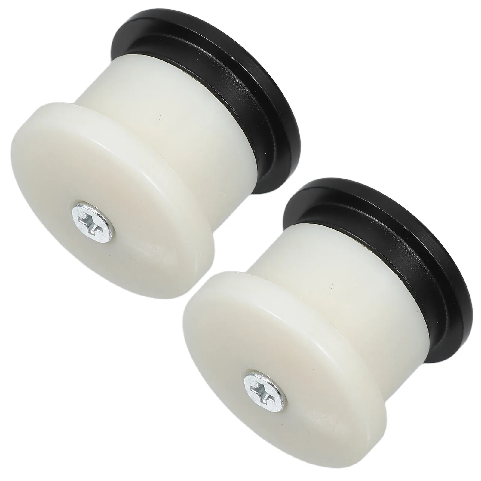 2Pcs Tatami Handle Invisible Bouncing Cabinet Pull Handle Embedded Spring Knob for Kitchen Bedroom Living Room Hidden Drawer