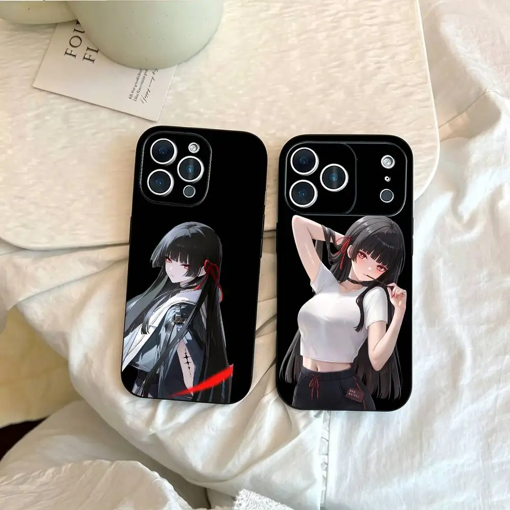 

Wuthering Waves Chisa Phone Case For iPhone 17, 16,15,14,13,12,11 Plus,Pro Max, Others Soft Black Cover