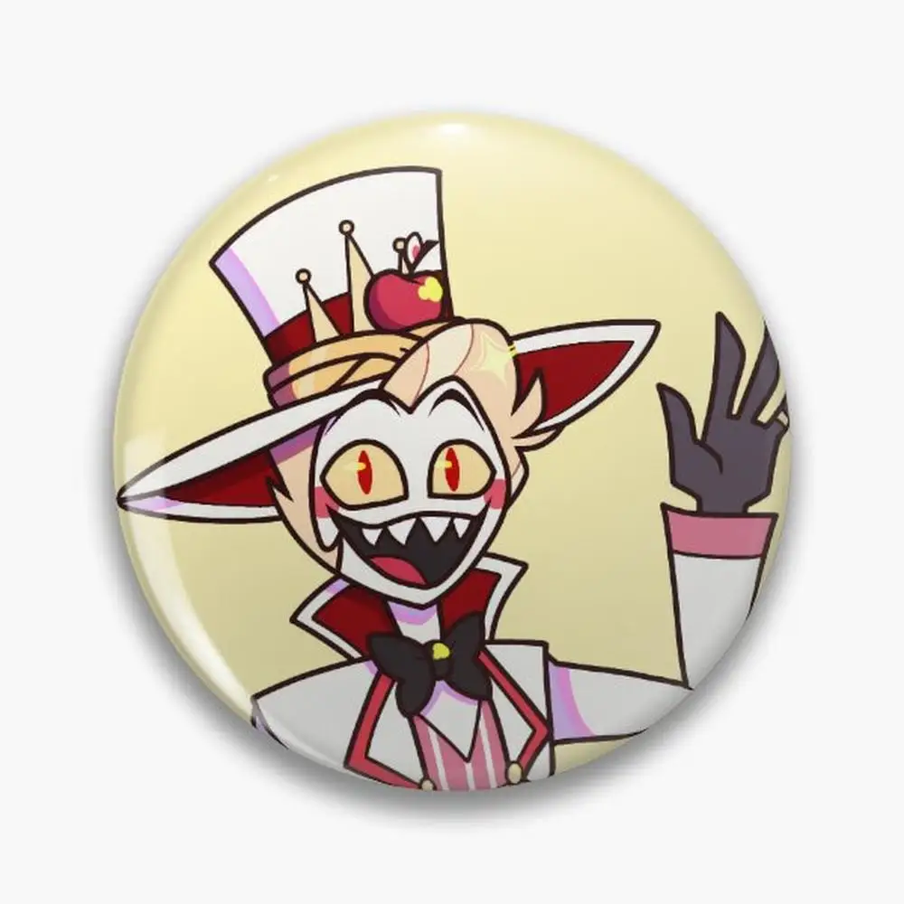 Lucifer - Short King  Pin Buttons Brooches  Jewelry Accessory Customize Brooch Fashion Lapel Badges