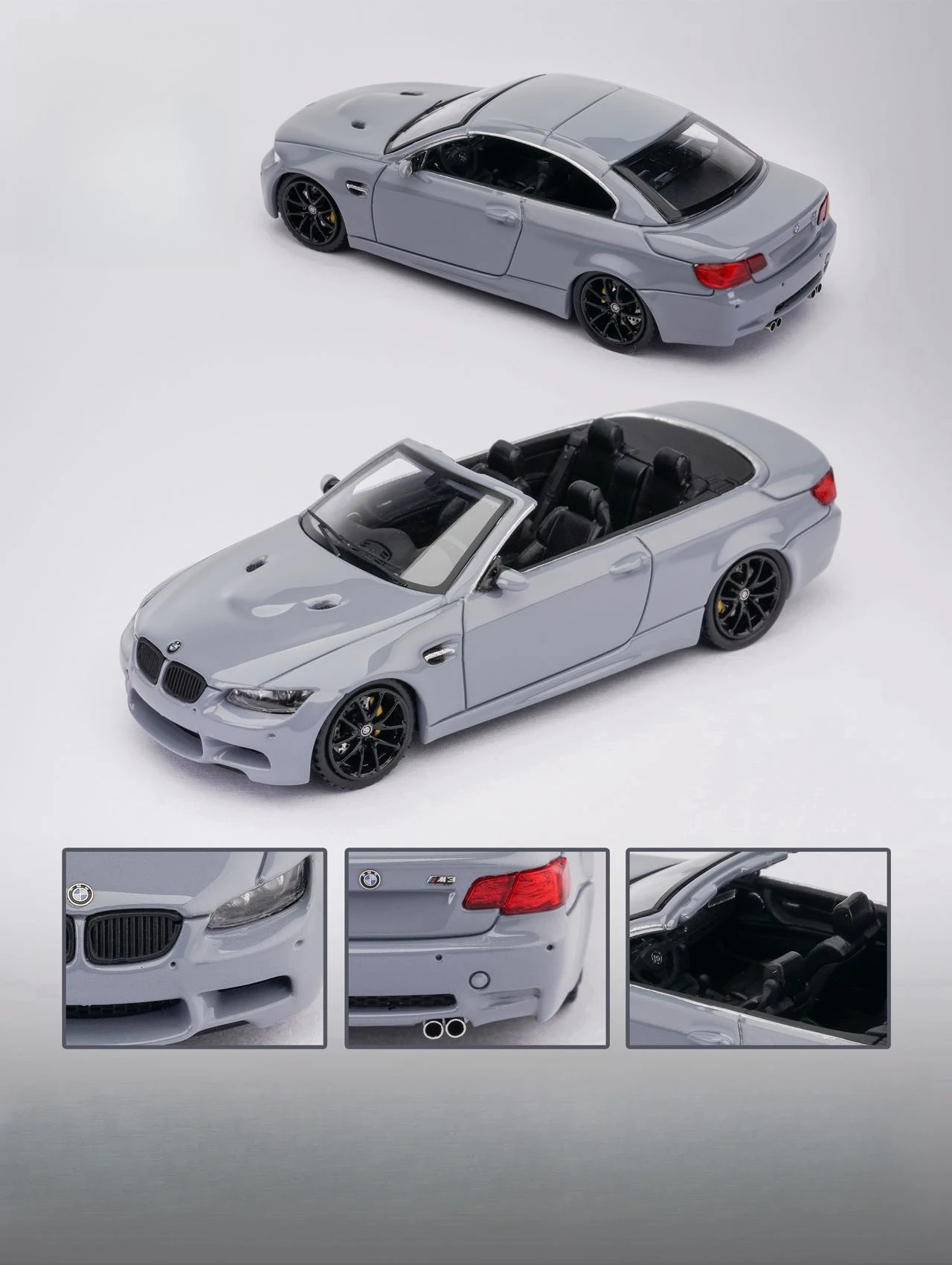 fine-1-64-合金製-m3-e93-合金カーモデル-デスクオーナメント-予約注文：