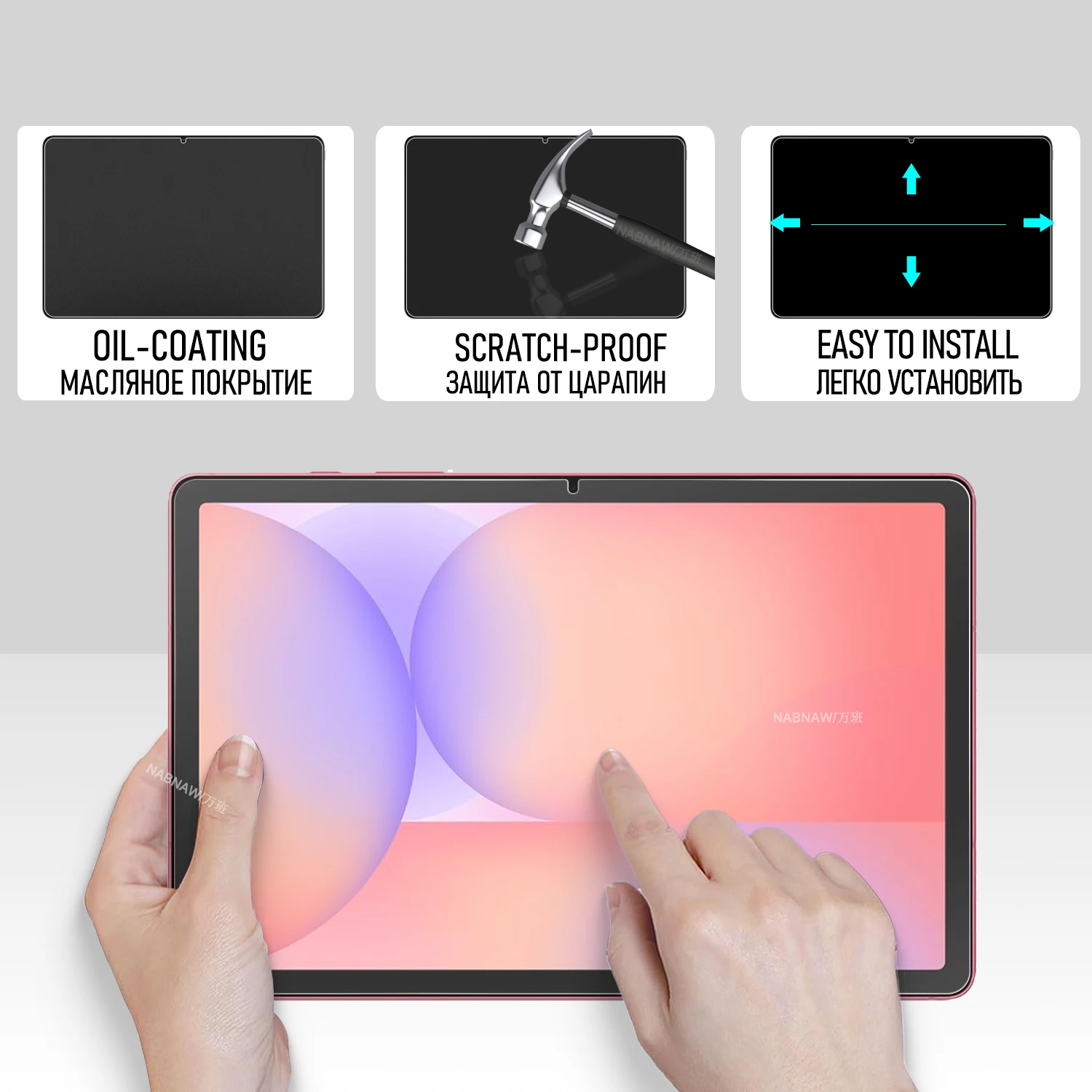 Full HD Tempered Glass Film Screen Protector For Samsung Galaxy Tab S10 lite 10.9 5G SM-X400 X406B Protective Cover 2 Pieces view 2