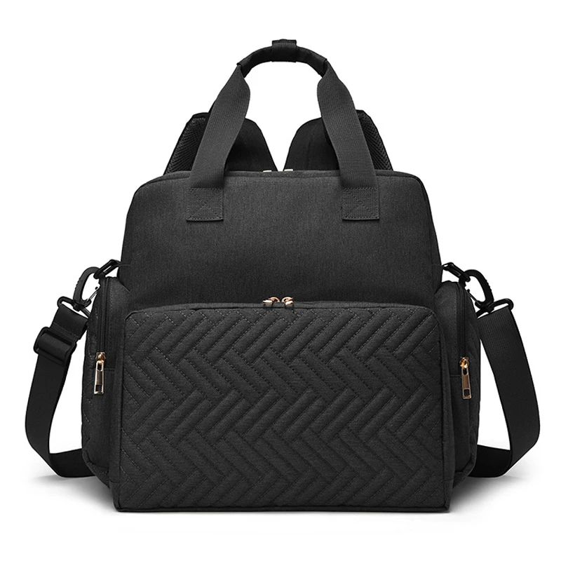 Mommy Diaper Bag Baby Stroller Organizer Backpack Large Capacity Outdoor Travel Maternity Bag With Insulated Pocket Changing Pad
