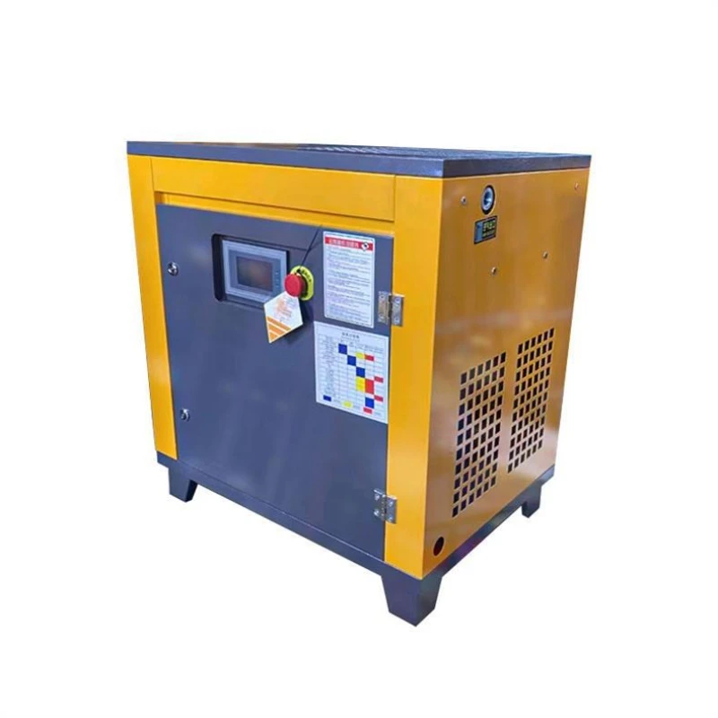 

New silent pump screw machine for pumping ultra-fast permanent magnet variable frequency screw air compressor