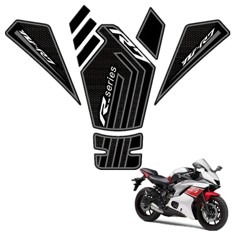 For YAMAHA YZF-R7 YZF R7 YZFR7 HP Motorcycle Tank Pad Protector 3D Gel Sticker Decal - 1