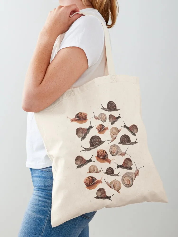 

A Slew of Snails Tote Bag Gift bag tote bag woman Women bags Reusable bags