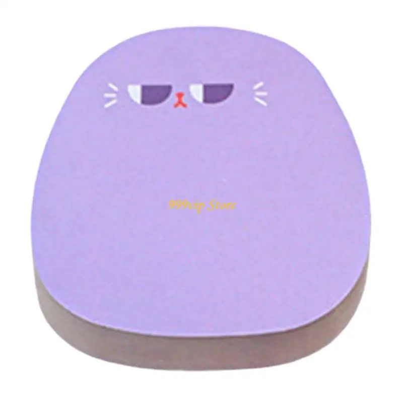 C90C 60 Sheets Adheive Note Paper Small Notepads Cartoon Notes Unllined Sheet