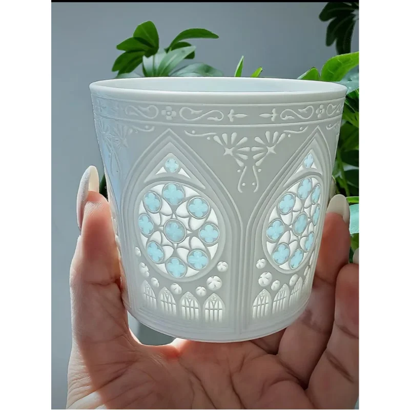 260ml Jingdezhen Creative Handcrafted Retro-Style Exquisite Relief Ceramic Mugs for Milk and Coffee Friend Birthday Gift