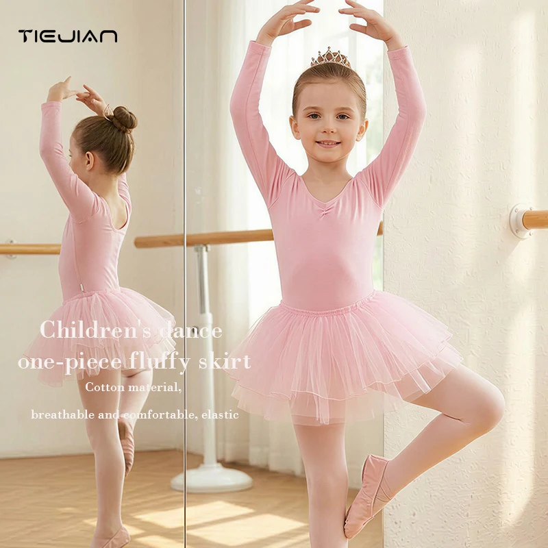 fantasia-de-danca-saia-fofa-macacao-infantil-de-bale-rosa-e-roxo-com-mangas-longas-e-curtas-traje-de-danca-para-pratica-e-exame