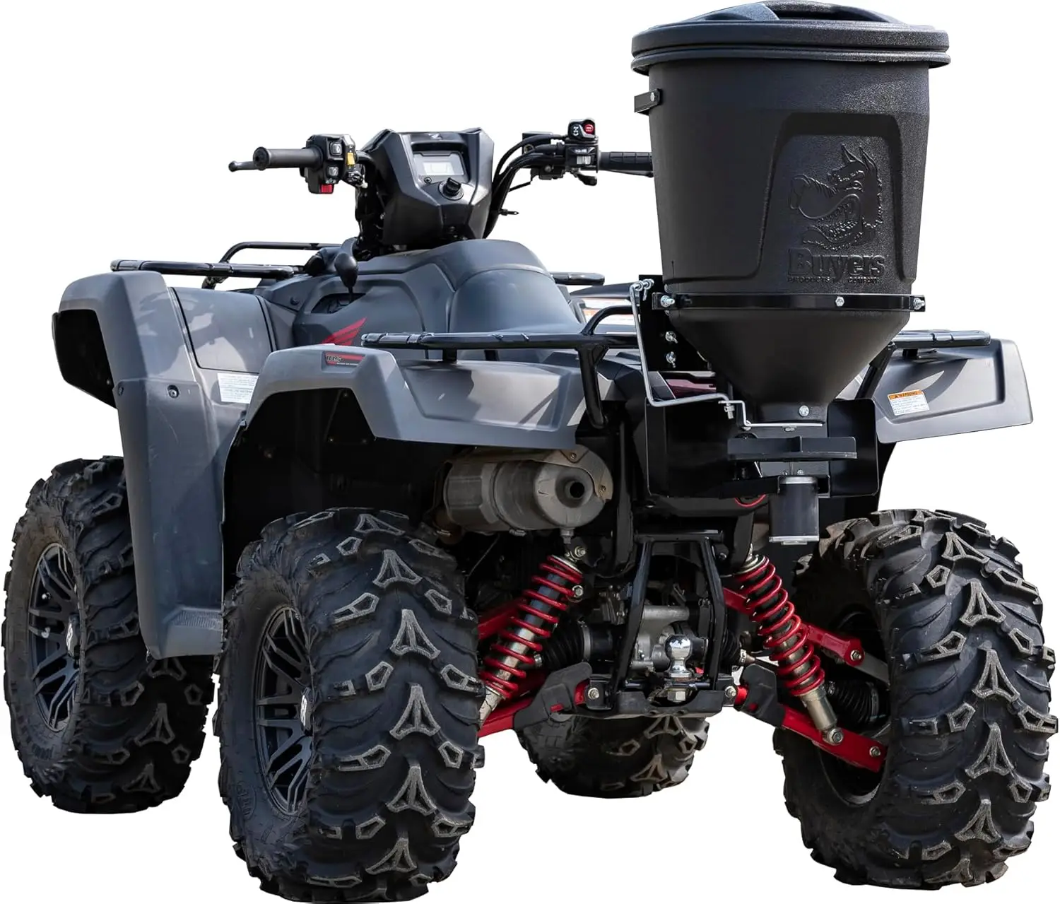 ATVS15A ATV All Purpose Broadcast Spreader for All-Seasons Hunting Deer Feeder, Seed, Fertilizer, Rock Salt