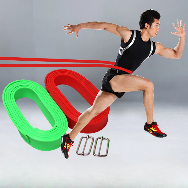 Track and field tension band, pair training resistance band, Fitness, rubber elastic band, thick rubber band