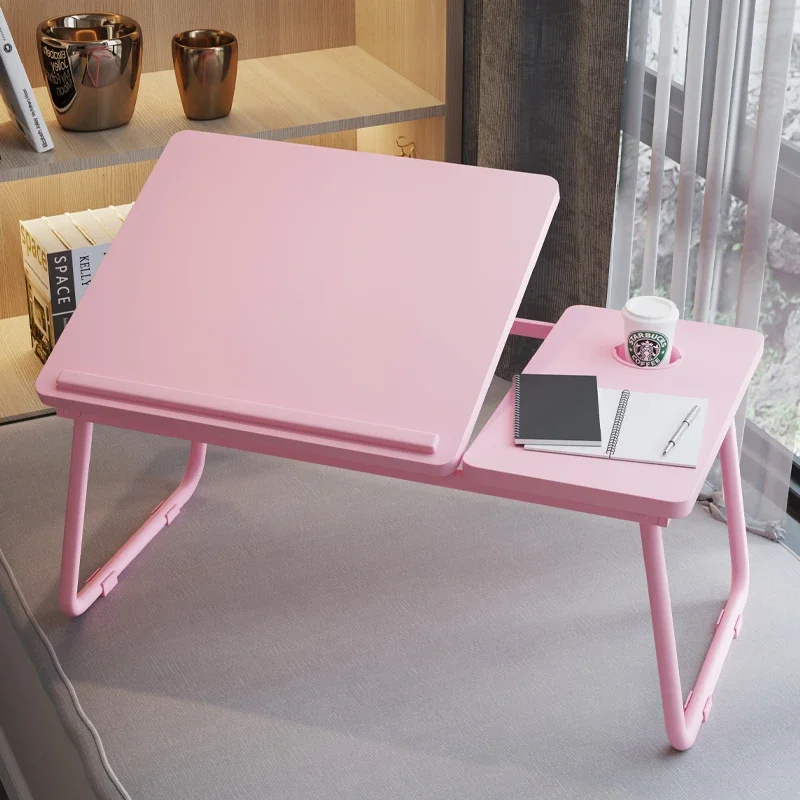 Bed Table Adjustable Desktop Folding Desk Table Small Tables Board Dormitory Study Table Lazy Desk Laptop Desk Bay Window mesa