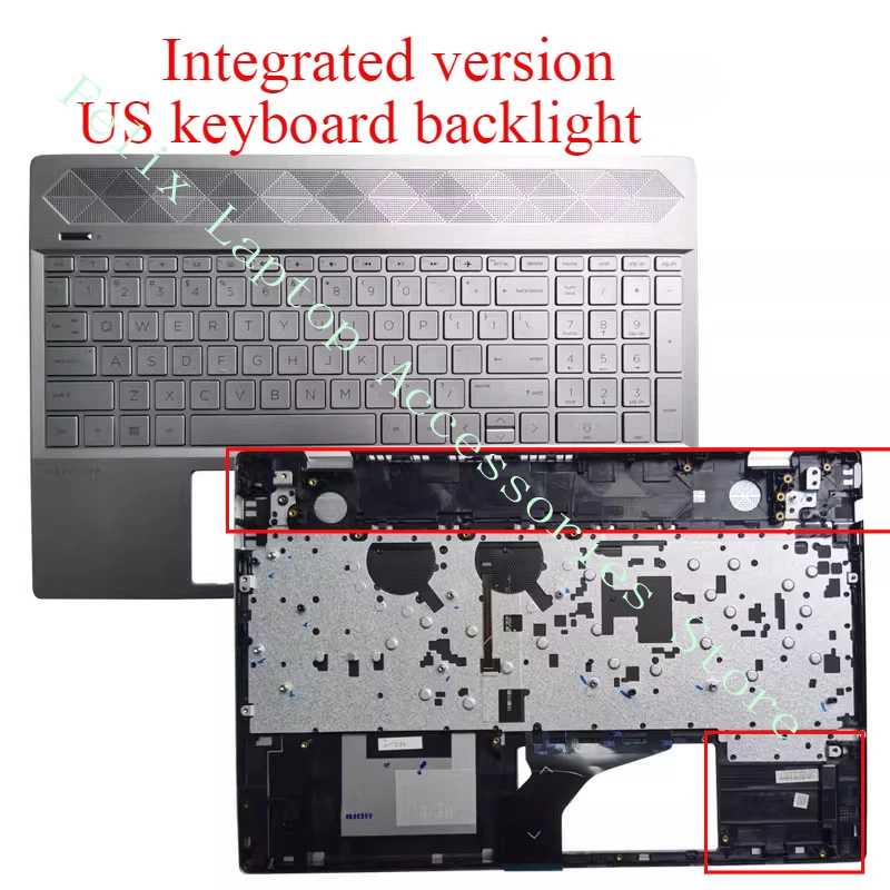 NEW For Pavilion 15-CW 15-CS TPN-Q208 TPN-Q210 laptop LCD Back Cover/Front Bezel/Palmrest Upper Integrated version
