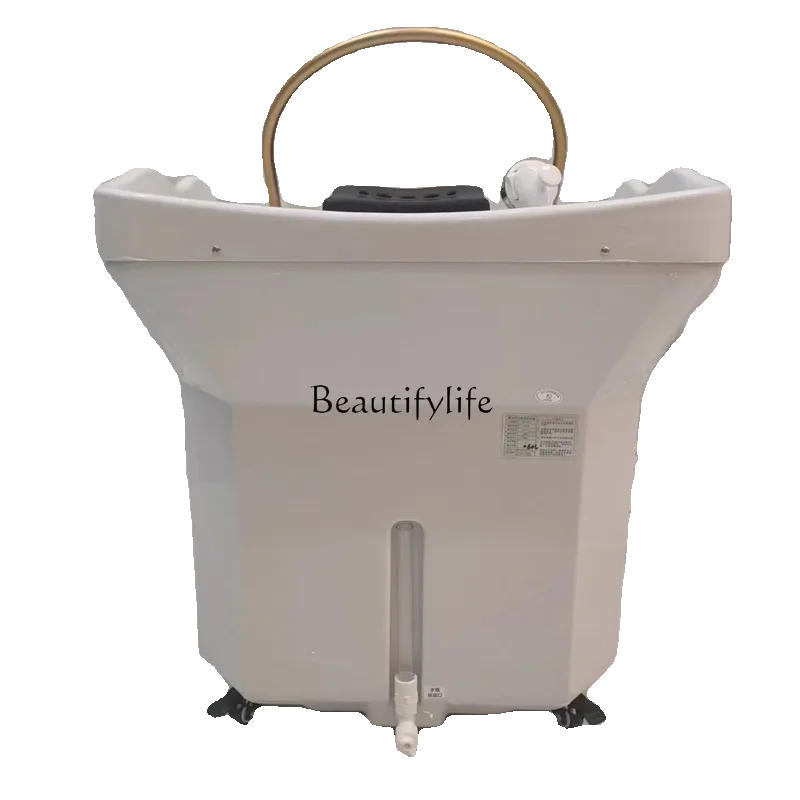 Head Therapy Bed Mobile Head Basin Water-Free Intelligent Constant Temperature Fumigation Water Circulation Integrated