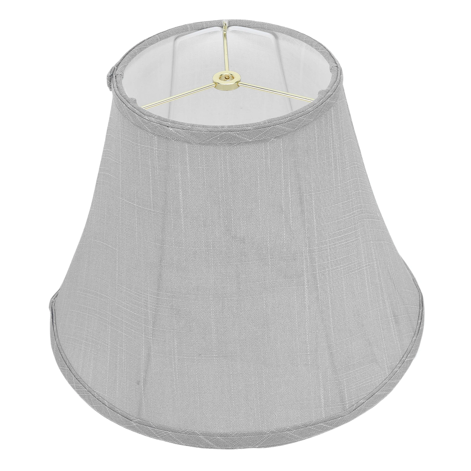 مدبب الكتان جرس عاكس الضوء هيكل قابل للطي غطاء عاكس الضوء الزخرفية غرفة المعيشة غرفة نوم المطبخ طاولة صغيرة مصباح أرضي #2