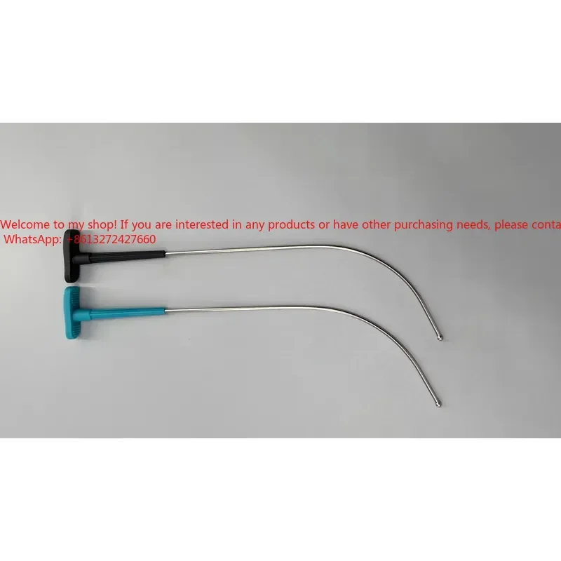 

Reusable Stainless Steel Intubating Stylet Rigid for Difficult Intubation Medical Equipment Supplies