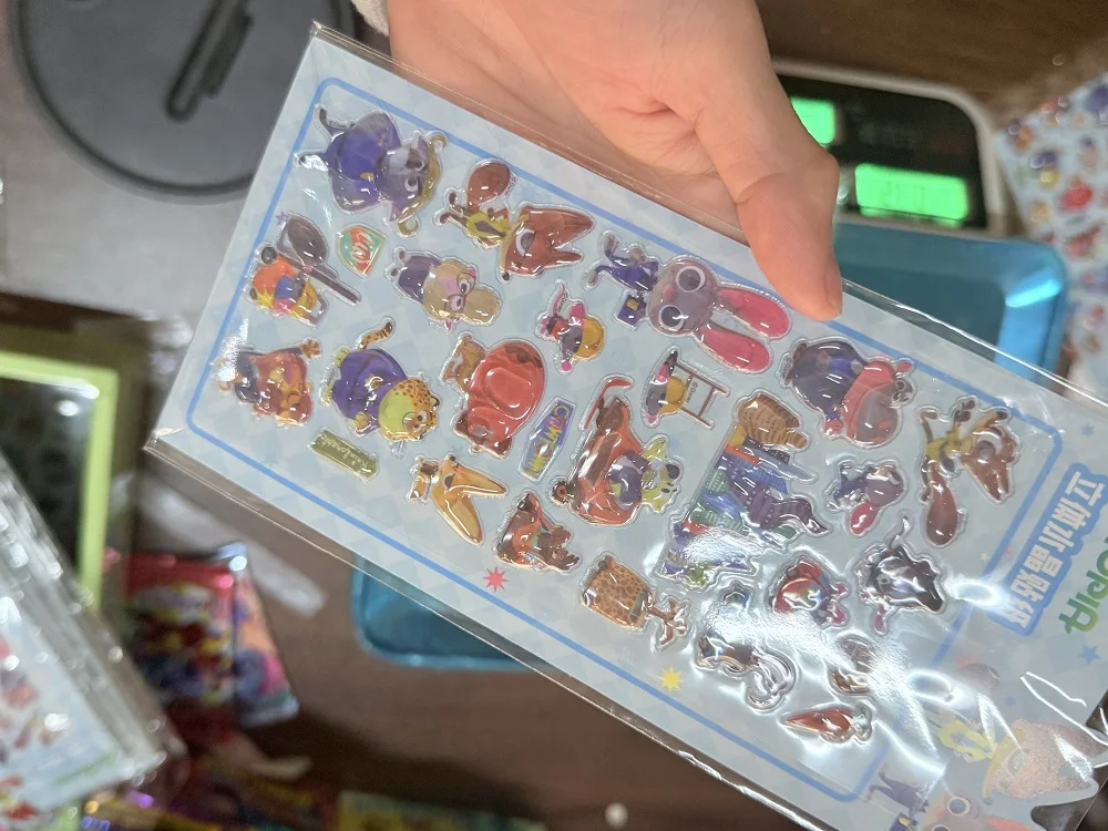 

Наклейки 3D-кристаллы Disney Zootopia, креативные стикеры Zootopia, награды для студентов, стразы, наклейки для декора чехлов для телефонов