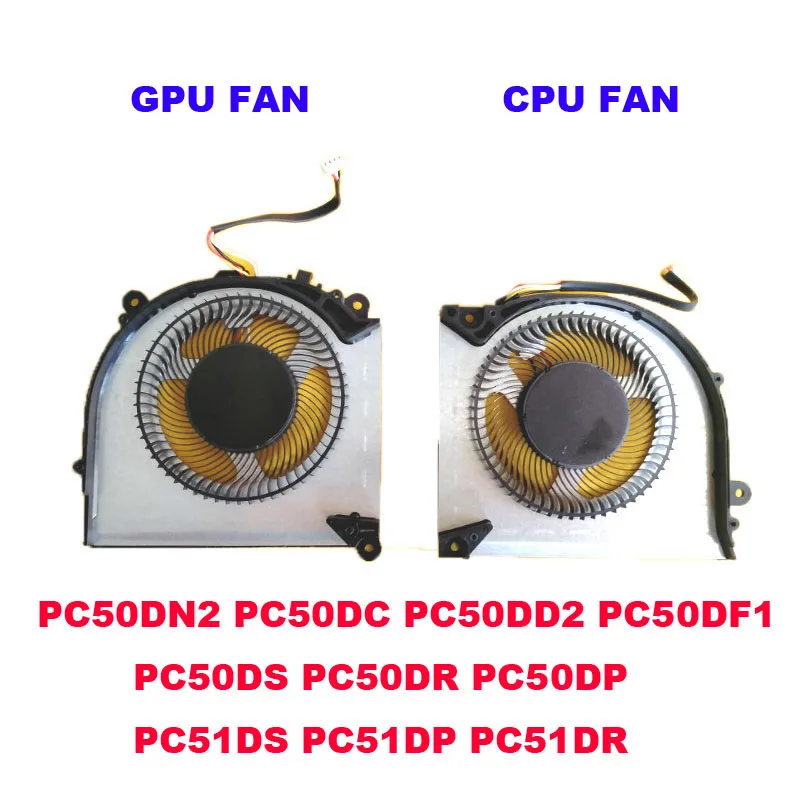 Вентилятор графического процессора PC70 для CLEVO PC70DC PC70DD PC70DD2 PC70DF1 PC70DN2 PC70DN2-D PC70DR PC70DP PC70DS