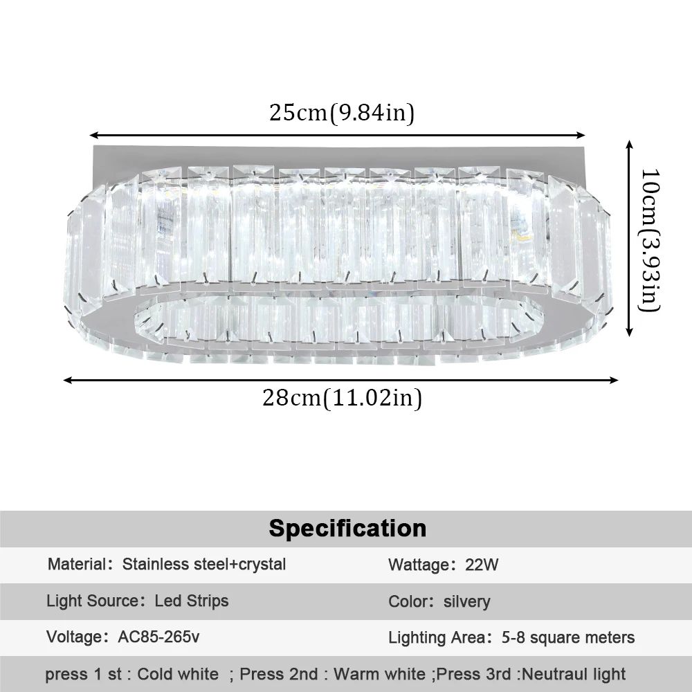 VETRULUS Moderne Anhänger Licht Luxus Kristall Oval Design Led Kronleuchter Decke Lampe Nordic Hängen Leuchte Wohnzimmer Schlafzimmer Hotel Lüster 5