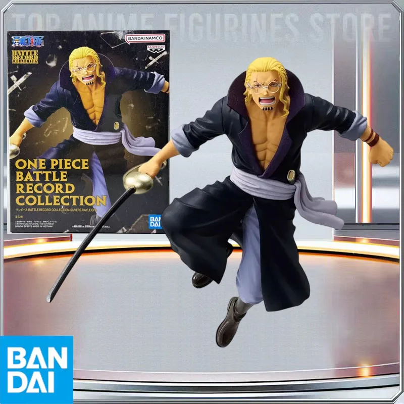 

BANDAI Genuine Banpresto ONE PIECE BRC Silvers Rayleigh Battle Record Anime Action Figures Collection Model Toy Holiday Gift
