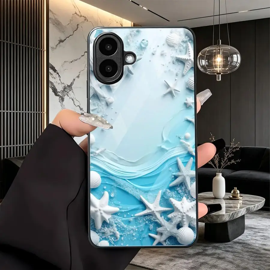 Phone Cover Glass Case for Samsung Galaxy A24 A73 A34 A13 A56 A57 A55 A07 A37 A27 A32 A14 A26 A15 A36 A06 A54 A25 A16 A23 A73