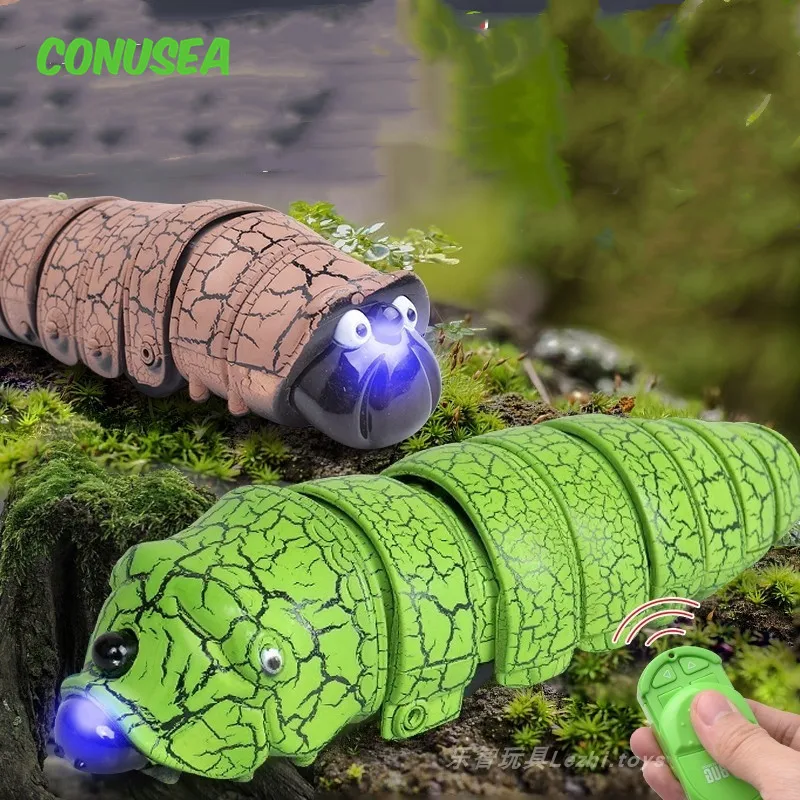 Funny Electric Insect Cat Dog Children Toys Simulation Tricky Remote Control Caterpillar Christmas Gift Kids Toys for Boys Pet