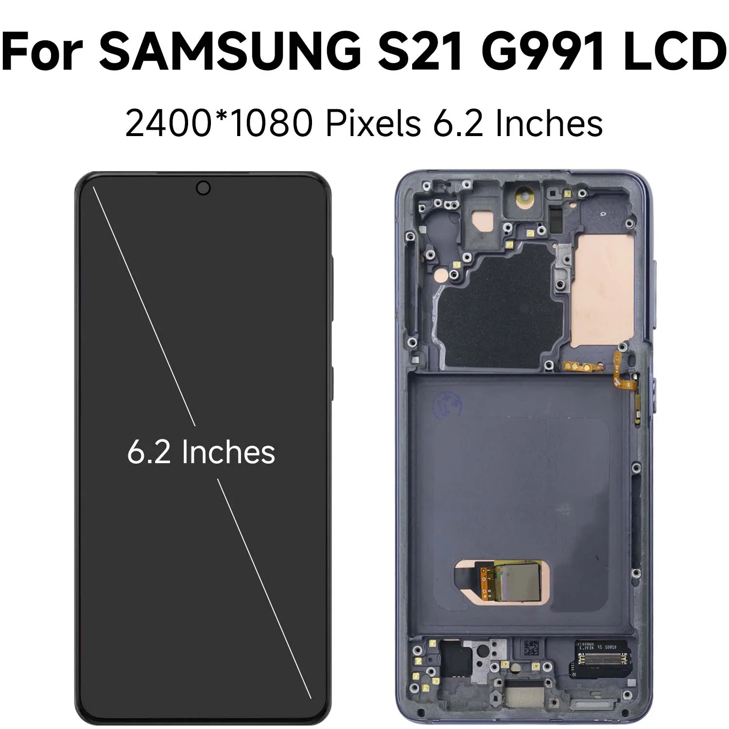 S21 For Samsung 6.2\'\'For S21 5G G991 G991B G991W G991U LCD Display Touch Screen Digitizer Assembly Replacement