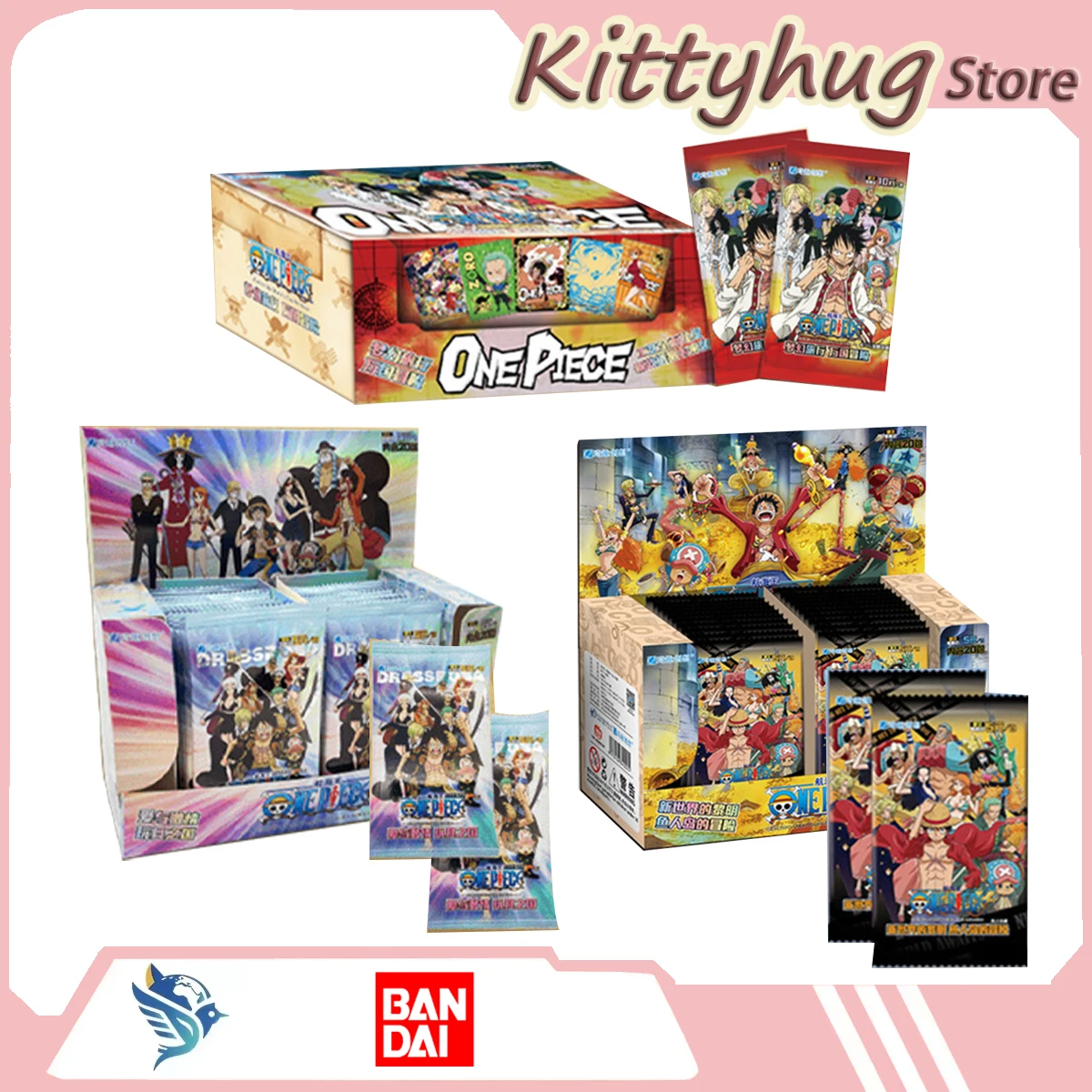 

Bandai One Piece Collectible Card The Straw Hat Pirates Cake Fish Island Gift For Toy Mr Ur Sd Fr Ssrcard