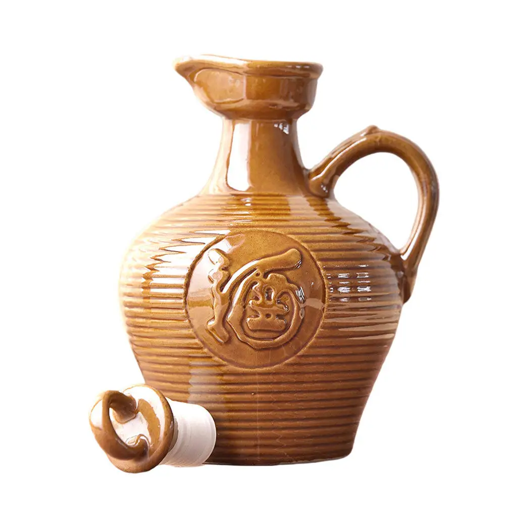 

Ceramic Wine Pot Vintage Home Office Living Room Decor Multi-Function Wine Accessory Housewarming Gift Home Accessory
