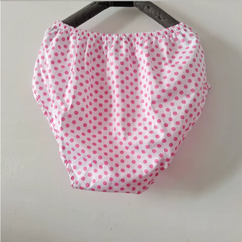 Men Panties Cotton Retro Polka Dot Underwear Soft Breathable Comfortable Lingerie High Waisted Convex Pouch Sexy Briefs view 4