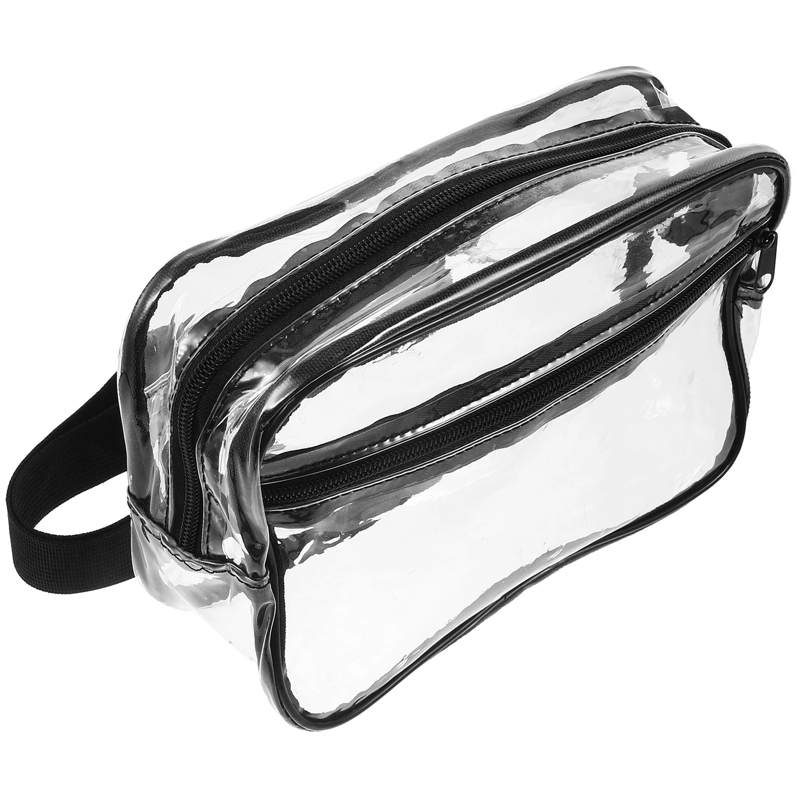 

PVC Clear Waist Bag Portable Multi-Function Fanny Pack Sports Waist Pouch Water-Resistant Running Outdoor Fitness Chest Bag