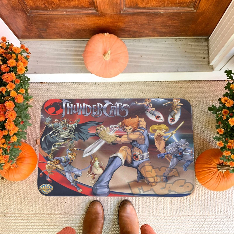 Door Mat H-Thundercats Hallway Balcony Bedroom Rug Non-slip Custom Doormat Entrance Door Corridor Carpet for Kitchen Home