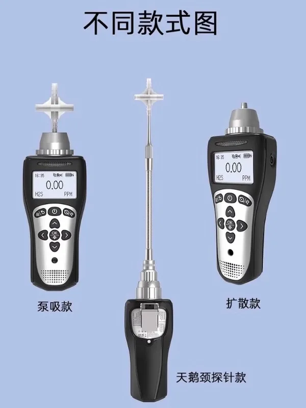 Kearns portable combustible gas detector pump suction diffusion combustible and explosive gas detector