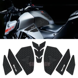 For MT03 MT25 2020-2022 Motorcycle Accessories Side Fuel Tank pad Anti-slip Protector Stickers Knee Grip Traction MT-03 MT-25