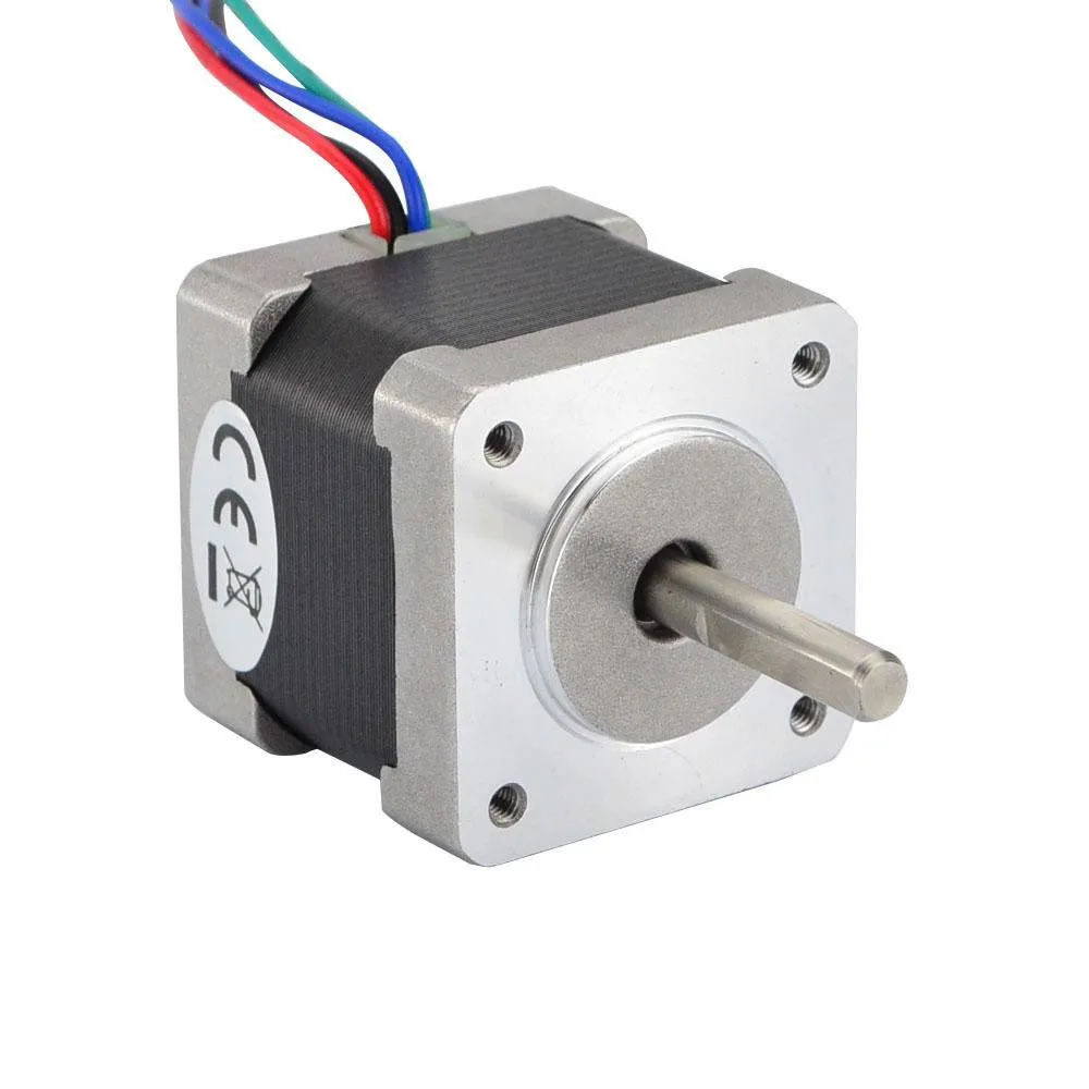 Nema 14 Stepper Motor 18Ncm(25.5oz.in) 0.8A 4-lead 34mm Nema14 Bipolar 1.8deg Stepper Motor for 3D Printer CNC Robot