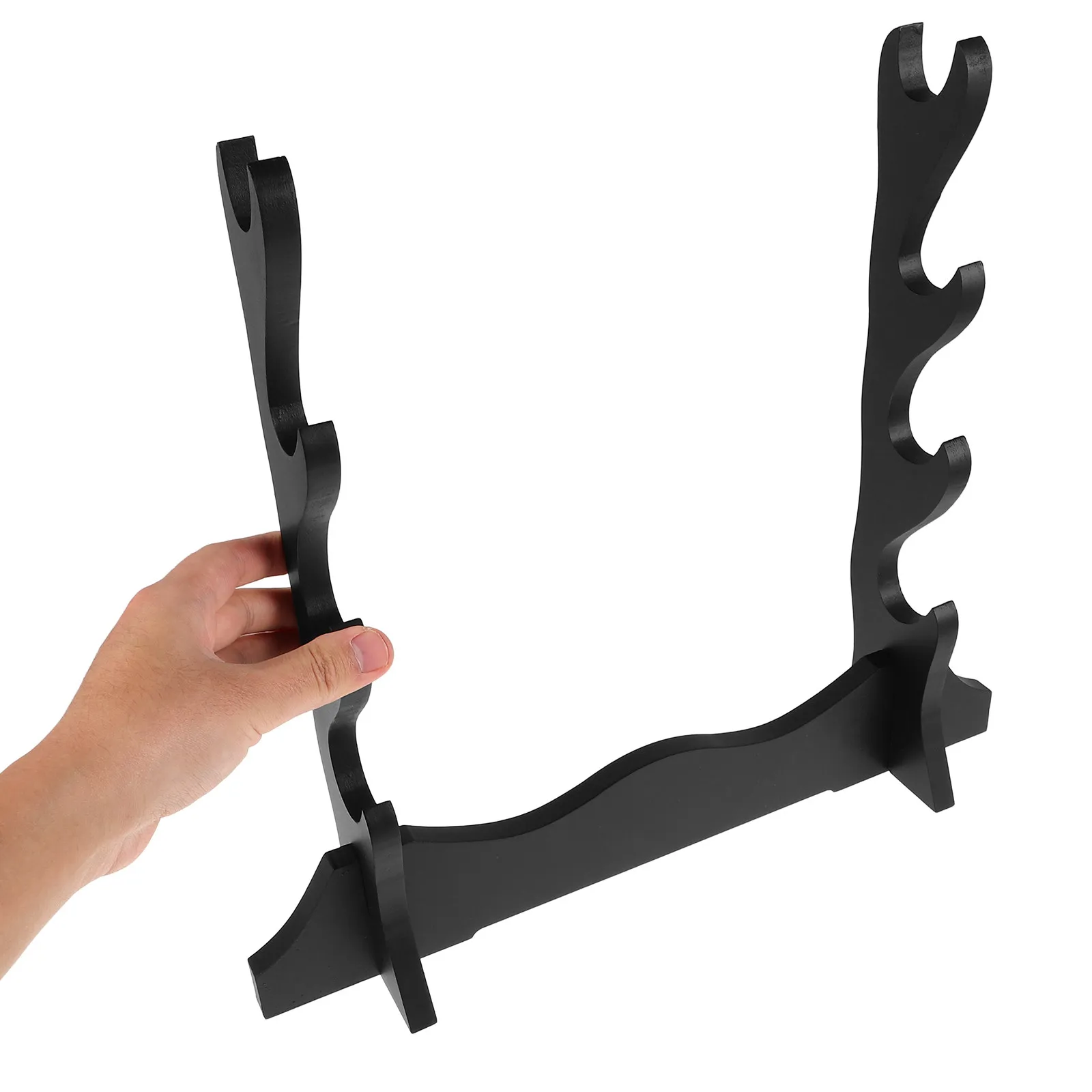 Desktop Holder Stand Easy Installation Display Rack Table Stand for Medieval Samurai Flute Display Holder Decorative
