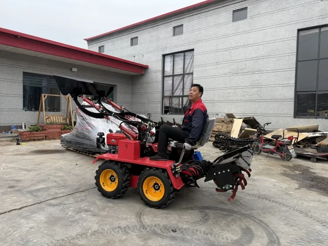 Inquiry About 25HP Portable Four-Wheel Drive Tiller Machine Small Tractor Agricultural Machinery Diesel Mini Power Tiller
