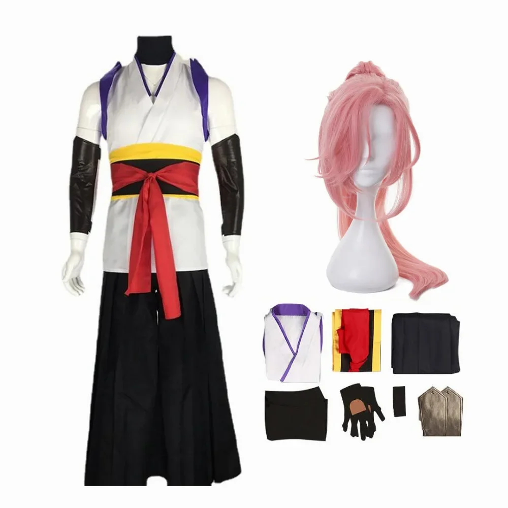 

SK8 The Infinity Cherry Blossom Outfit Kimono Halloween Carnival Suit Cosplay Costume And Wig