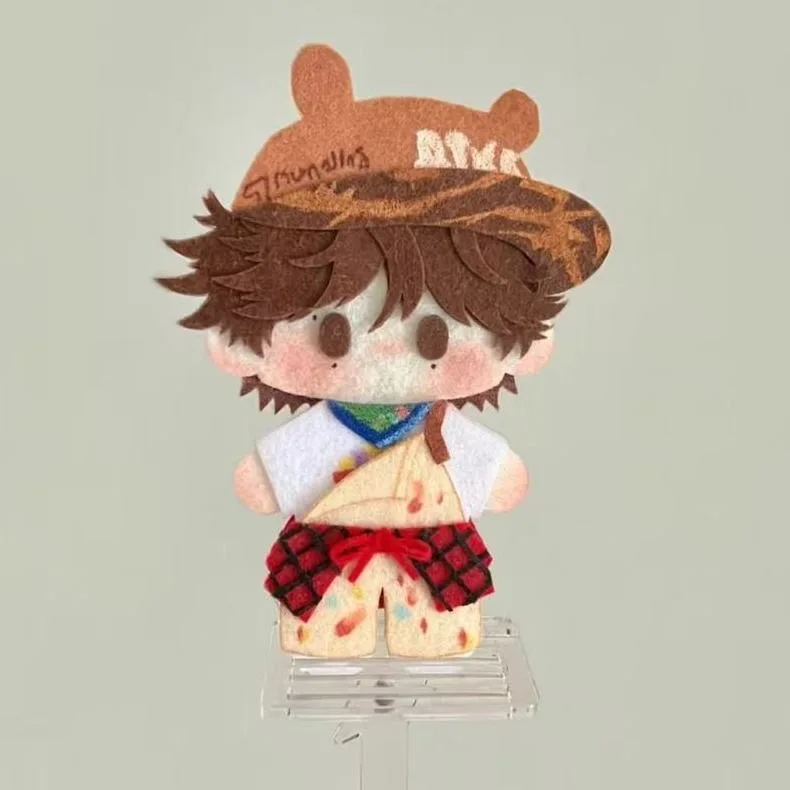 منتج نهائي جديد من قماش Ziyu غير المنسوج لطيف محلي الصنع بقيمة جمالية عالية وإكسسوارات حقيبة الظهر وقلادة تنكرية