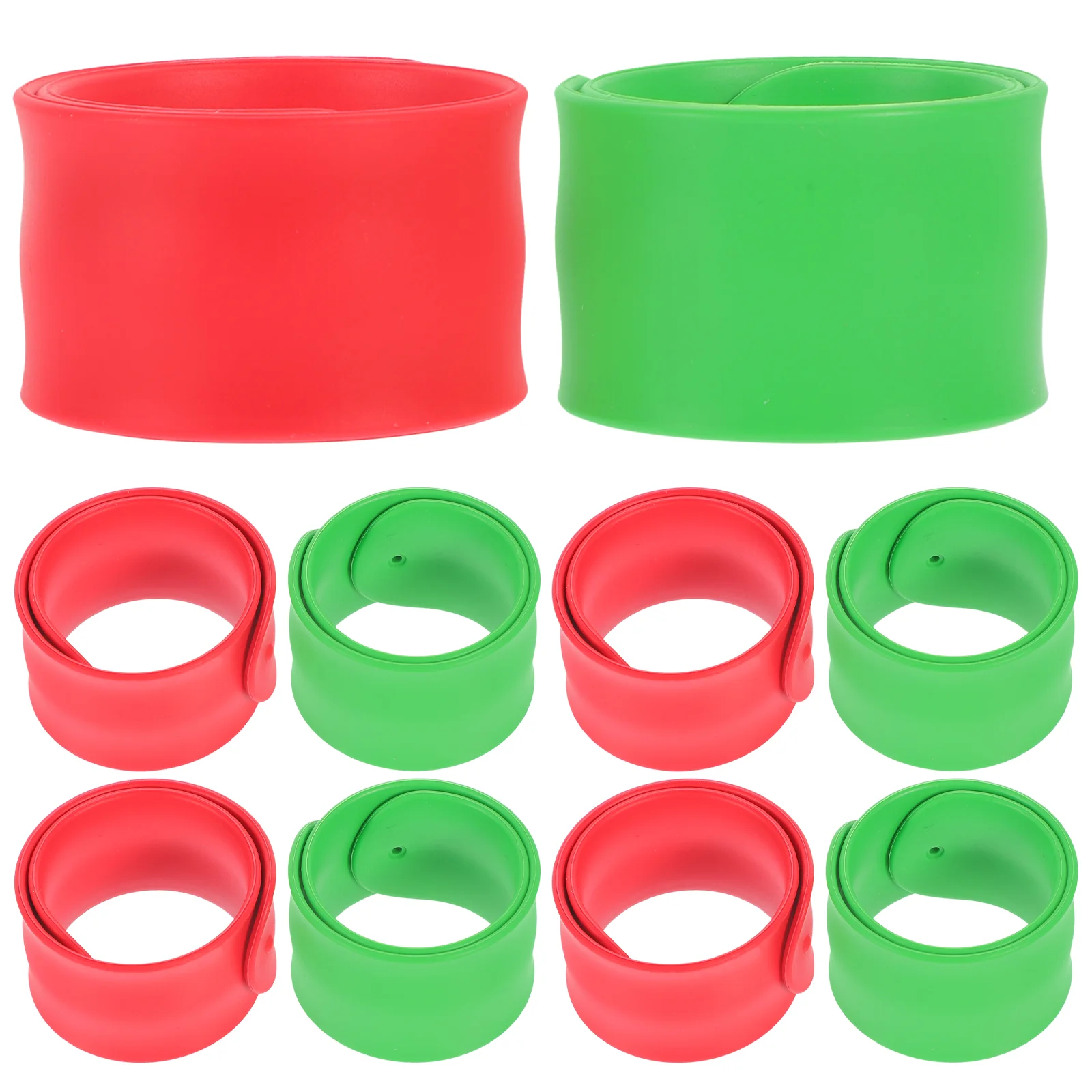 12 Pcs Wrapping Paper Storage Packing Band Organizer Strap Silicone Holders Silica Gel Wraps Snap Bracelets for Child